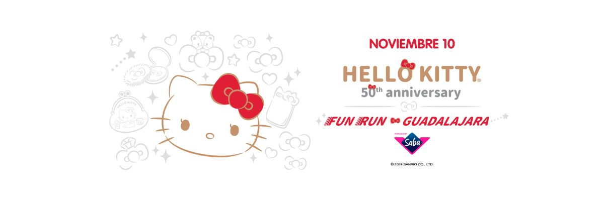 runpedia_¡Inscribete YA! Corre o Camina en HELLO KITTY FUN RUN 50TH ANNIVERSARY GUADALAJARA.