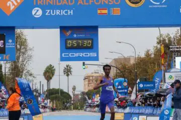 runpedia_Record Mundial de Yomif Kejelcha en Medio Maratón de Valencia.