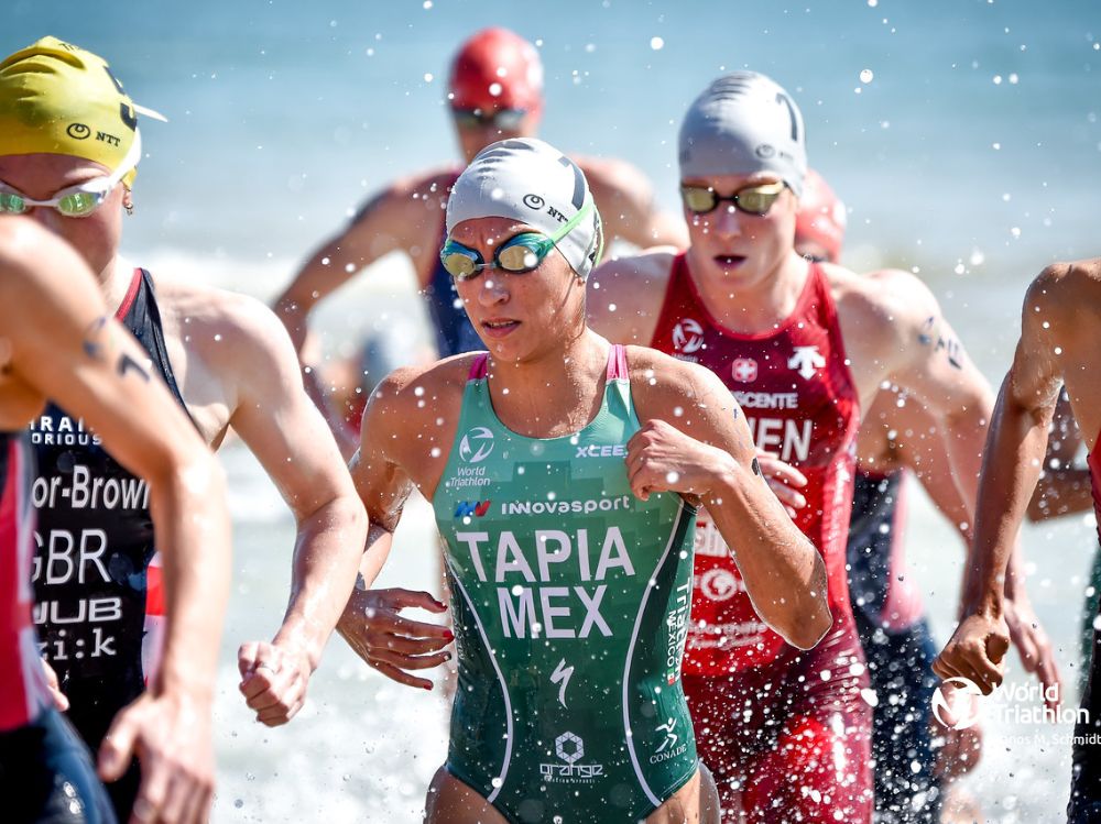 runpedia_Campeonato Mundial de Triatlón Weihai 2024 Desempeño de Rosa Tapia.