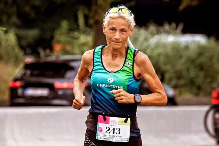 runpedia_Récord mundial: Hilde Dosogne corre un maratón al día du