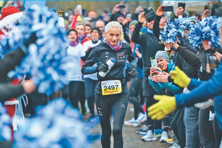 runpedia_Récord mundial: Hilde Dosogne corre un maratón al día durante 365 días.