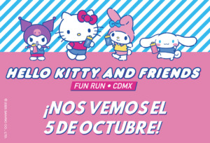 runpedia_Se Abren Inscripciones Hello Kitty and Friends Fun Run CDMX 2025.
