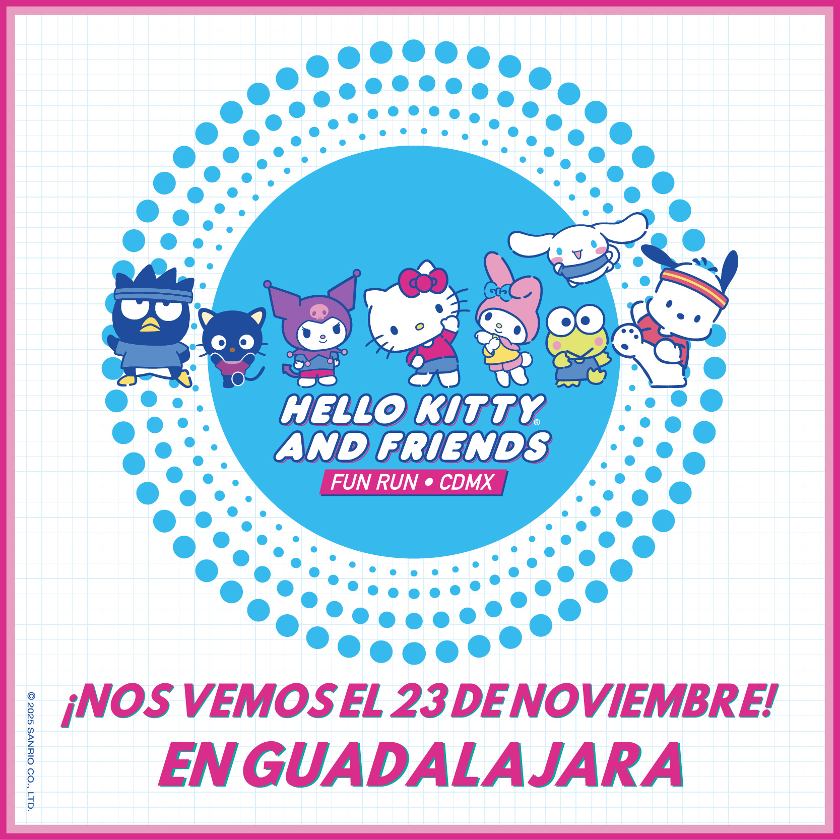 runpedia_¡Corre con Cariño! Inscripciones Abiertas para Hello Kitty and Friends Fun Run GDL 2025.