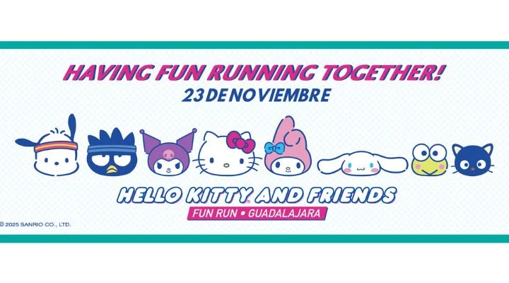 runpedia_¡Corre con Cariño! Inscripciones Abiertas para Hello Kitty and Friends Fun Run GDL 2025.