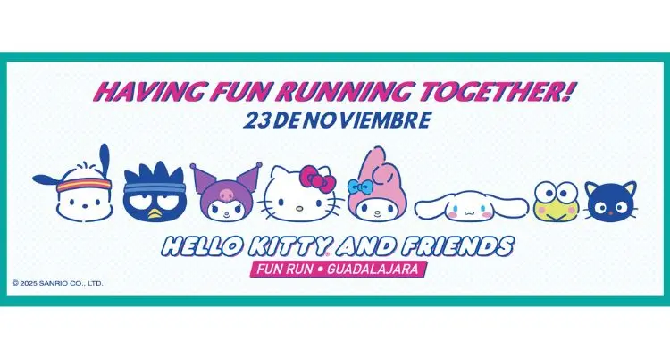 runpedia_¡Corre con Cariño! Inscripciones Abiertas para Hello Kitty and Friends Fun Run GDL 2025.